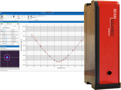 Ophir BeamSquared® SP204S M2 Beam Propagation Analyzer, a CMOS-based System that Measures CW and Pulsed Lasers in Less than One Minute